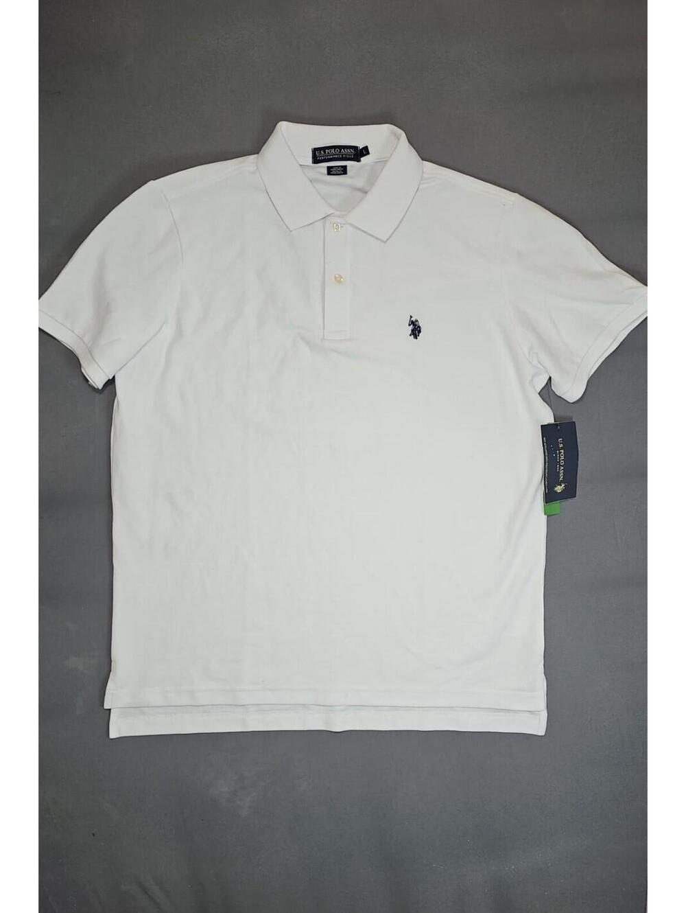 Polo Ralph Lauren Short Sleeve Polo Shirt Men’s Size L White NWT